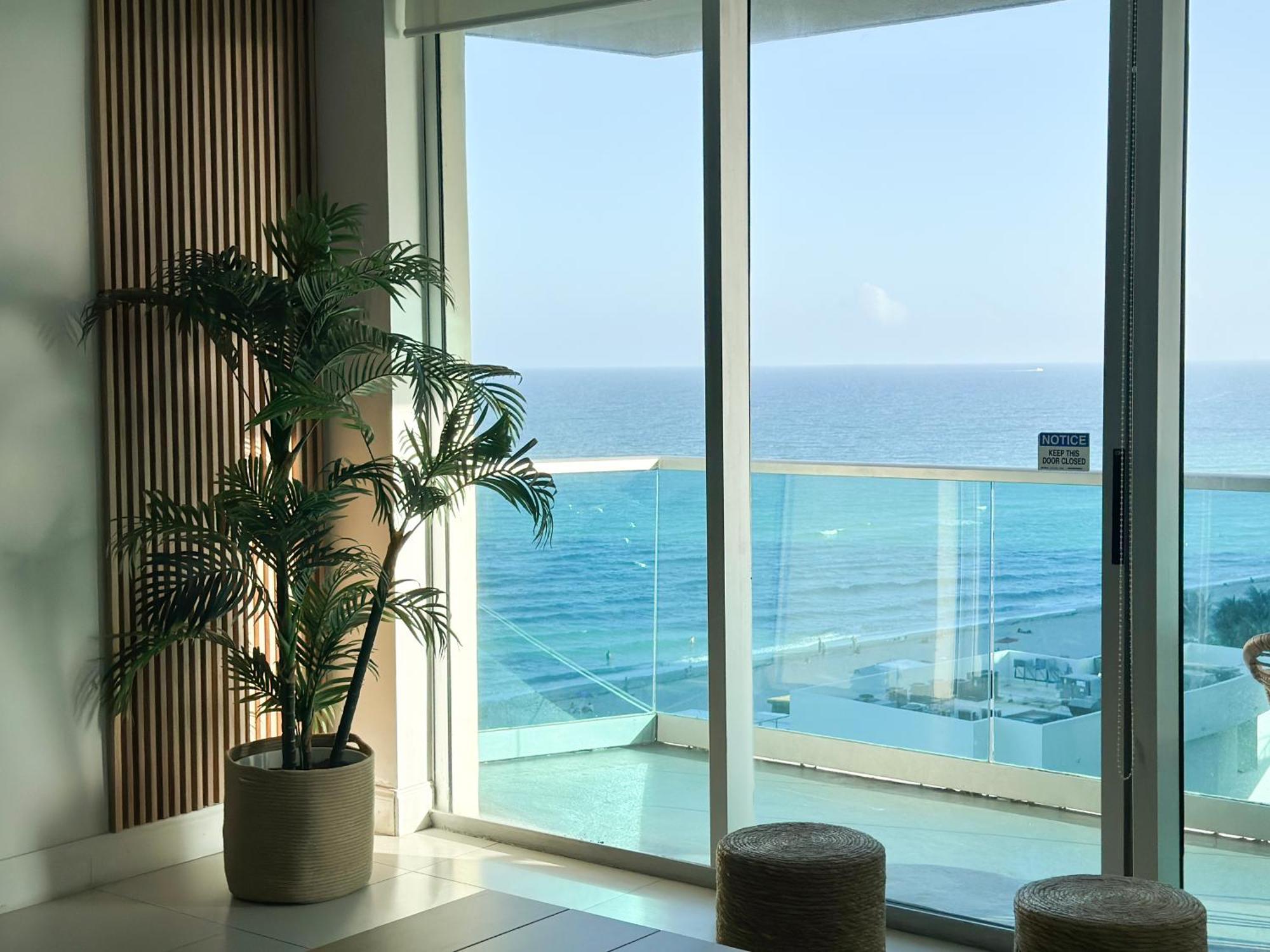 할리우드 Departamento Frente Al Mar Con Salida Directa A Playa. 아파트 외부 사진